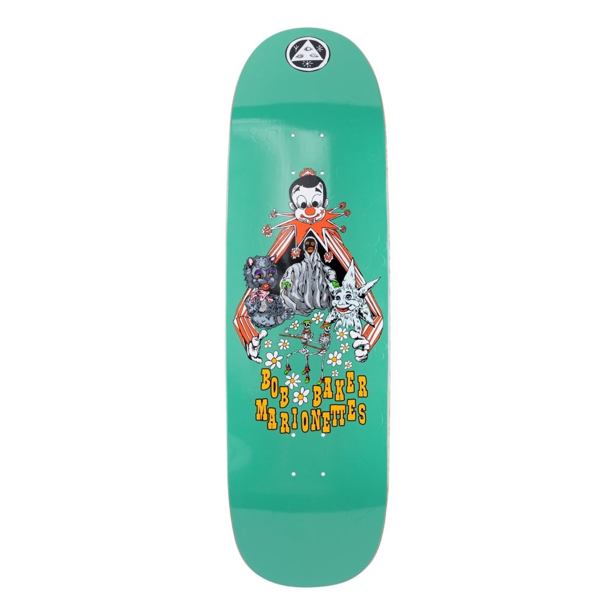 WLCM Bob Baker on Boline - Green 9.25" - Skateboard - Decks