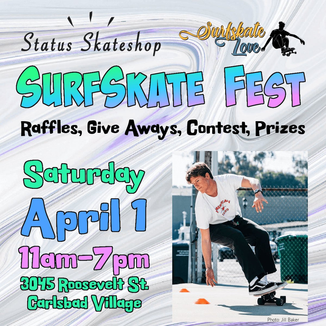 SurfSkate Festival - Saturday, April 1 - Status Skateshop