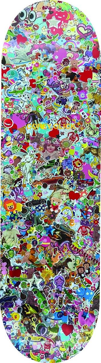 Sci-Fi Corey Glick Sticker Collage Deck 8.25"