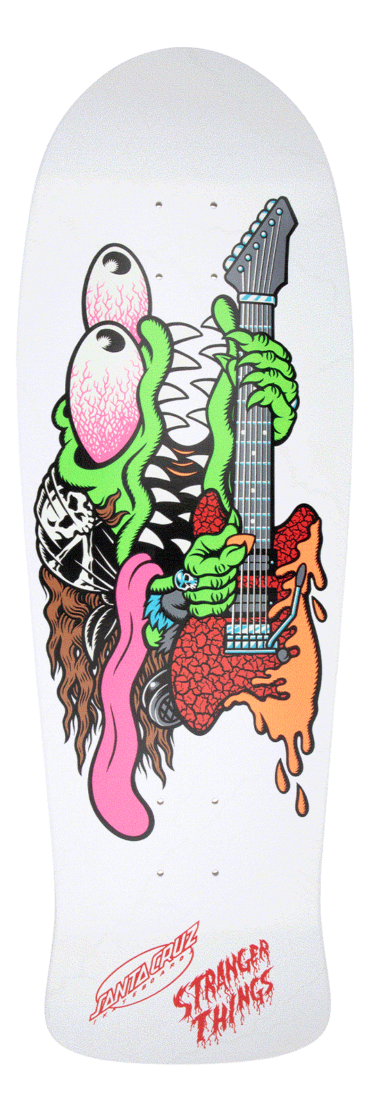 Santa Cruz Stranger Things Meek Slasher Eddie Reveal 10.1in x 31.13in Deck