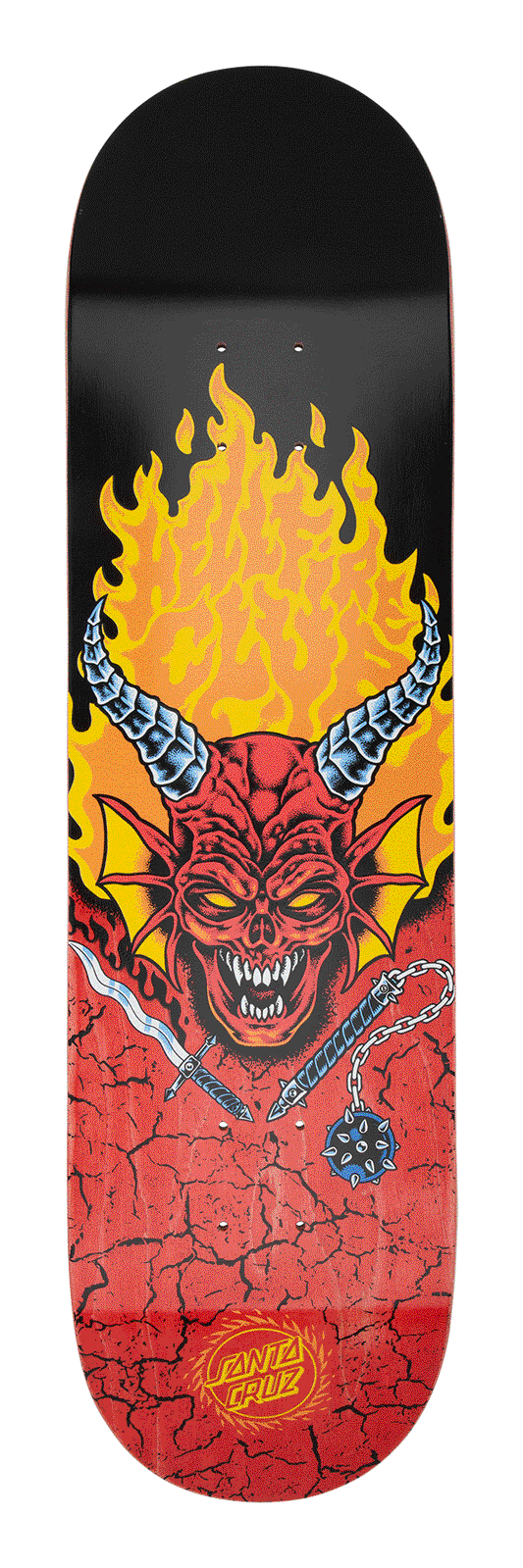 Santa Cruz  Stranger Things Hellfire Club 8.25in x 31.8in Deck