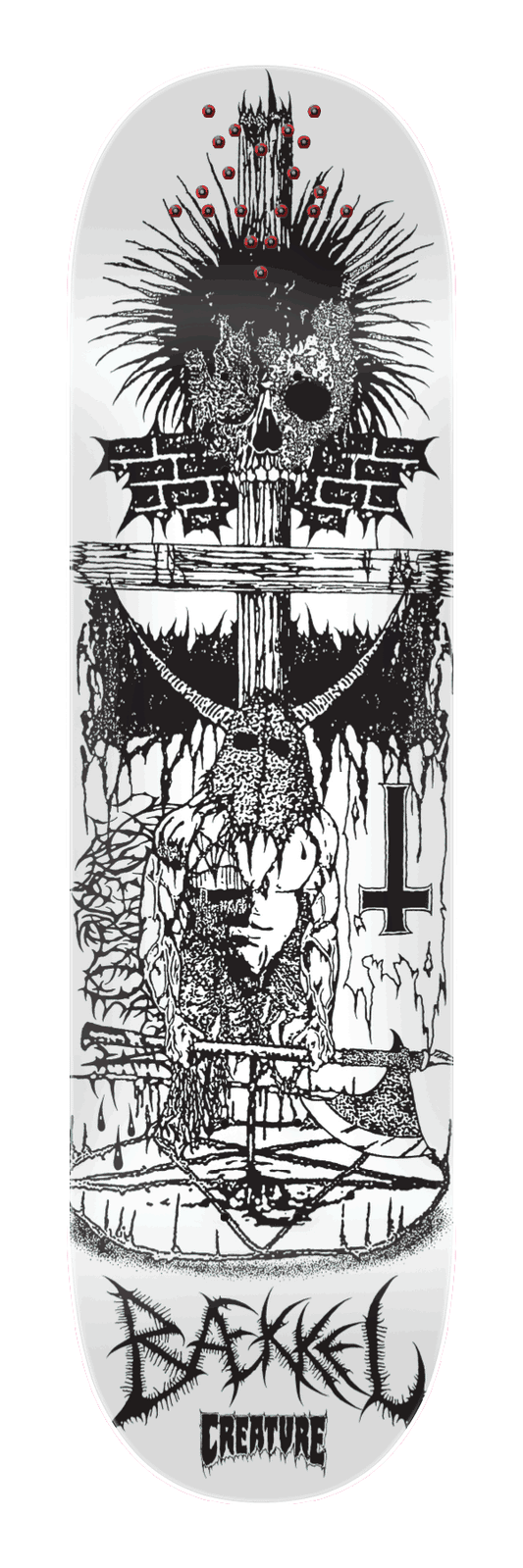 CR Baekkel BLKMTL Pro 8.6" Wb:14.626"