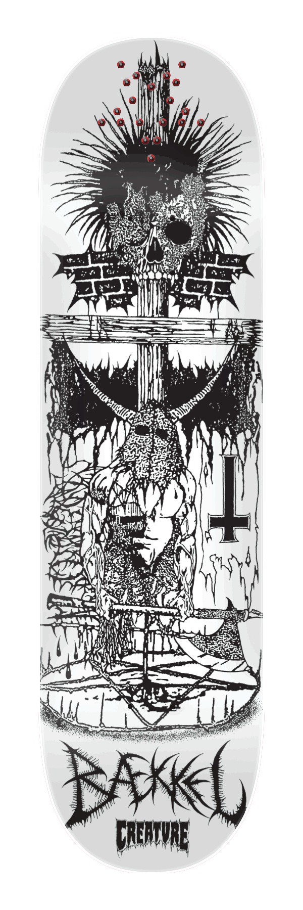 CR Baekkel BLKMTL Pro 8.6" Wb:14.626"