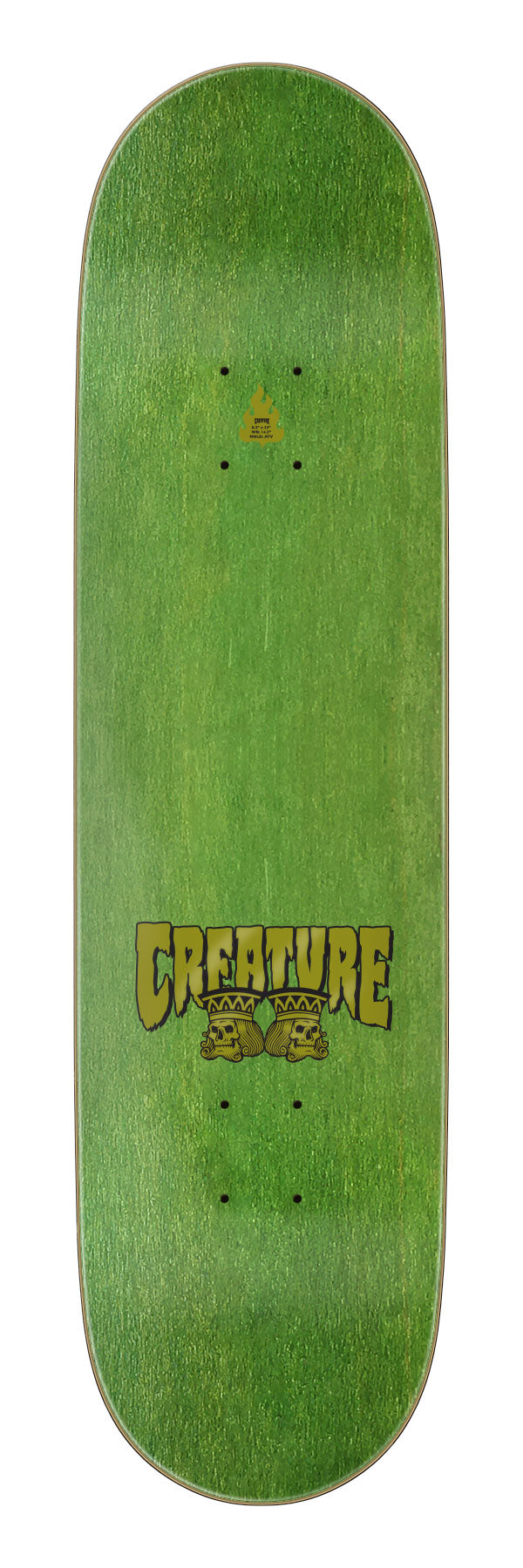 Creature Heshking 8.2" Small Twin Skateboard Deck