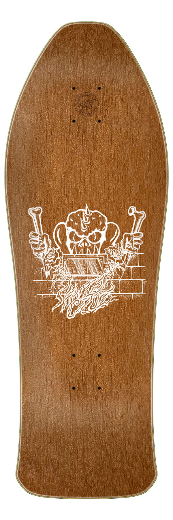 Santa Cruz Gregor Rankine Monster 10.39" Reissue Skateboard Deck