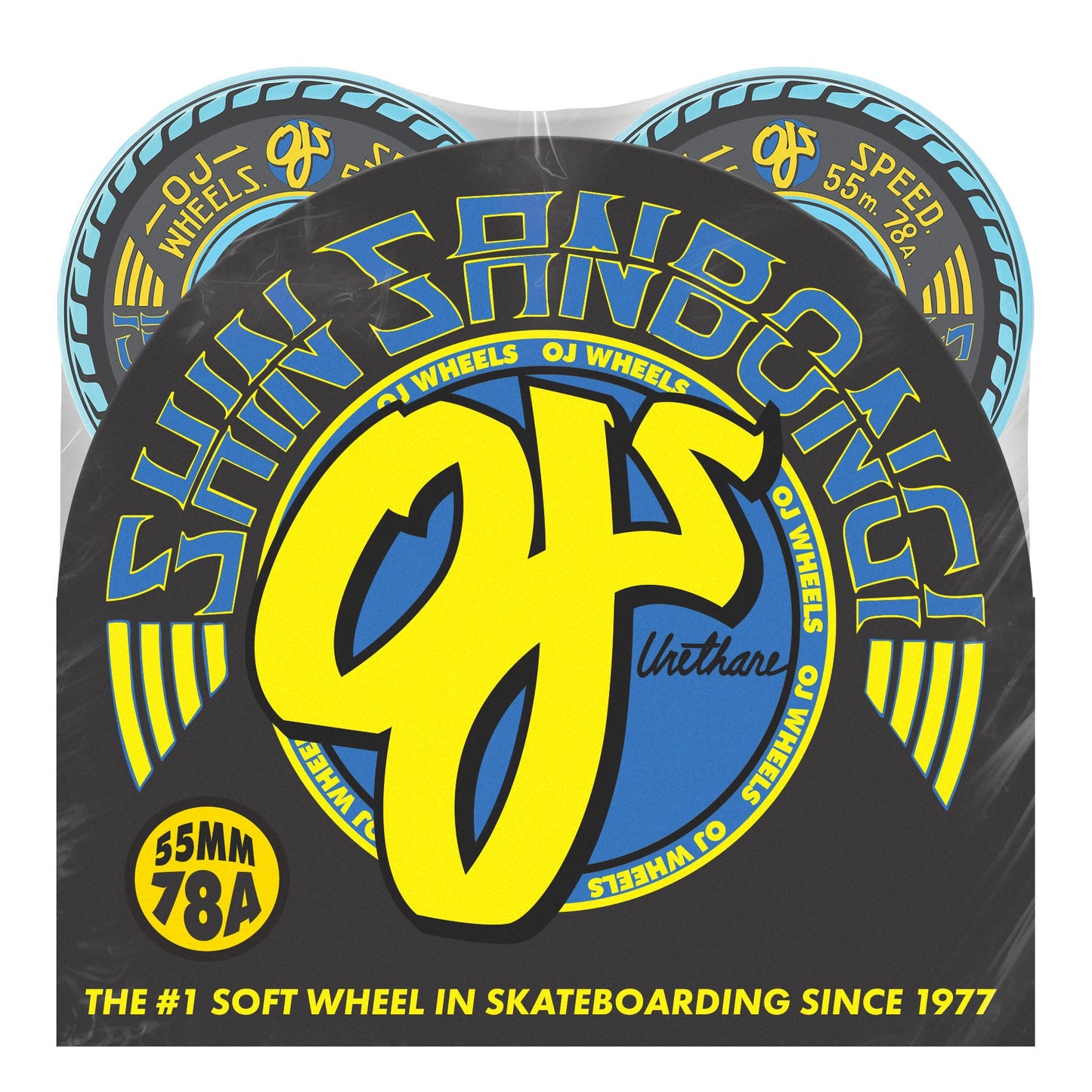 OJ 78a Shin Sanbongi Mini Super Juice 55mm Skateboard Wheel