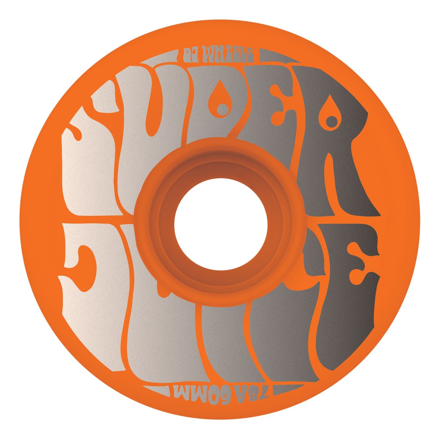 OJ 78a Super Juice 60mm Neon Orange Skateboard Wheels