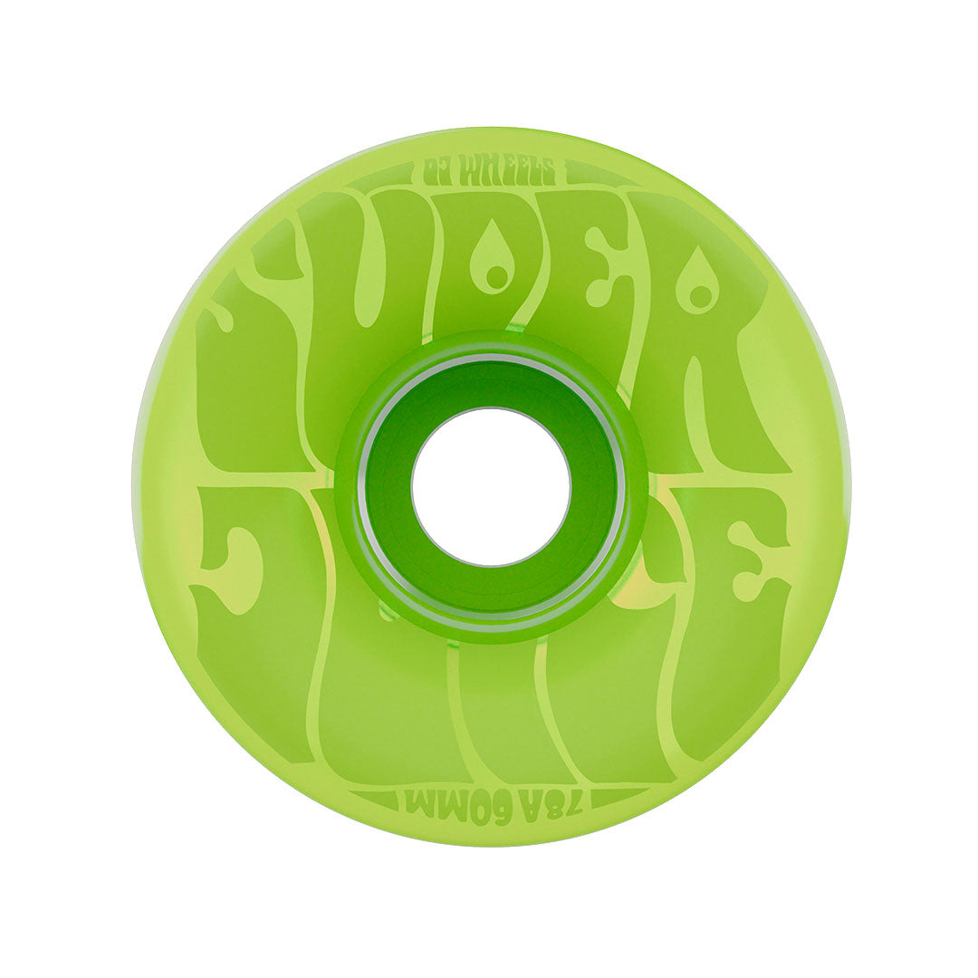OJ 78a Mini Super Juice 60mm Bubble Gum Green Skateboard Wheel