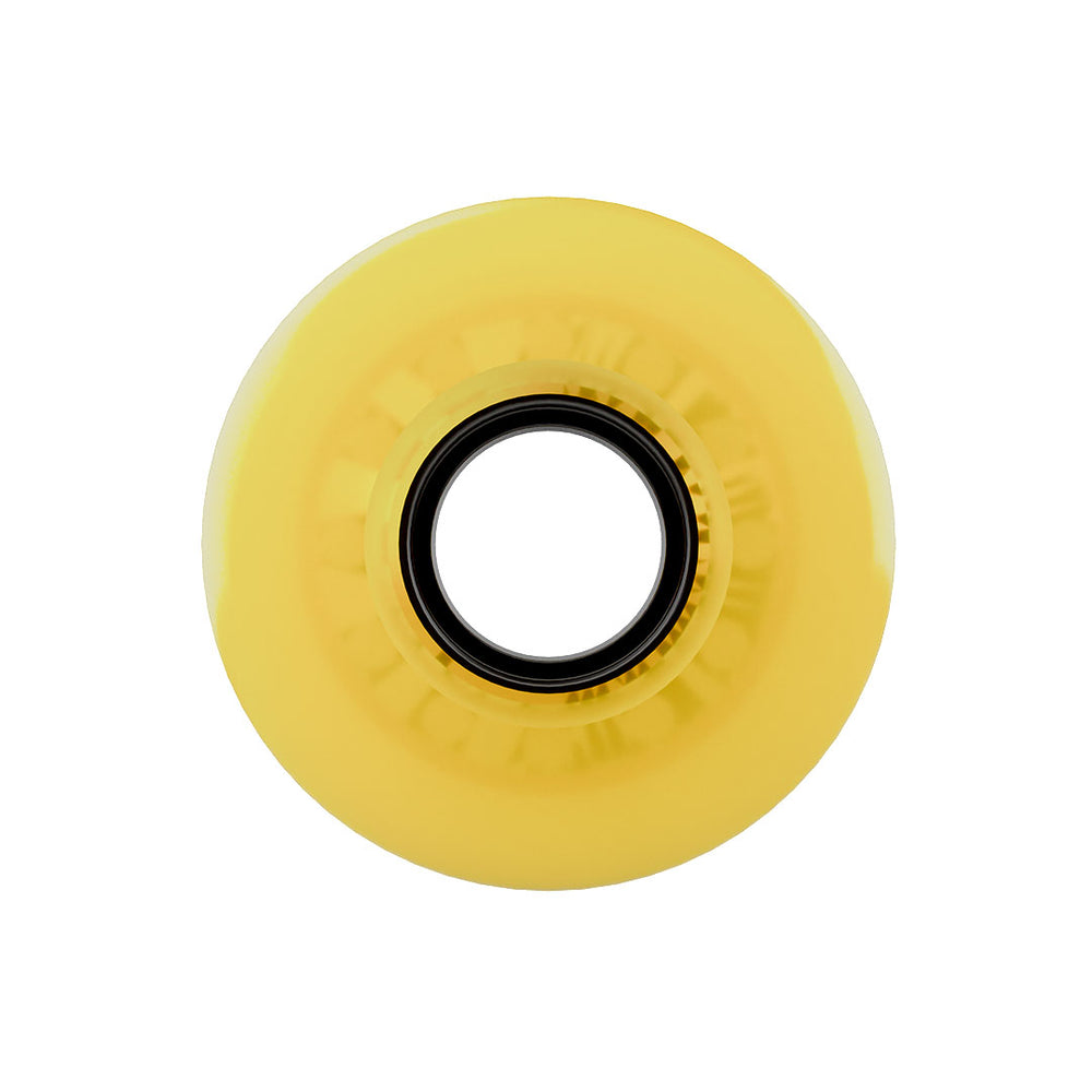 Ricta 54mm Clouds 78a Yellow Black Skateboard Wheels