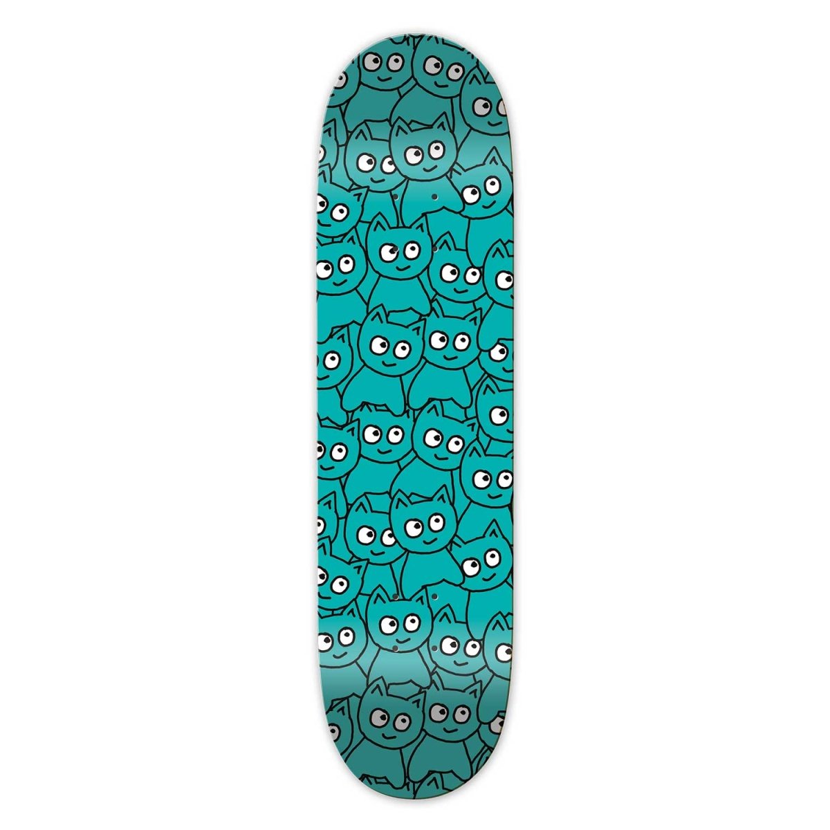 MEOW Sticker Pile (Teal) 7.0 Deck
