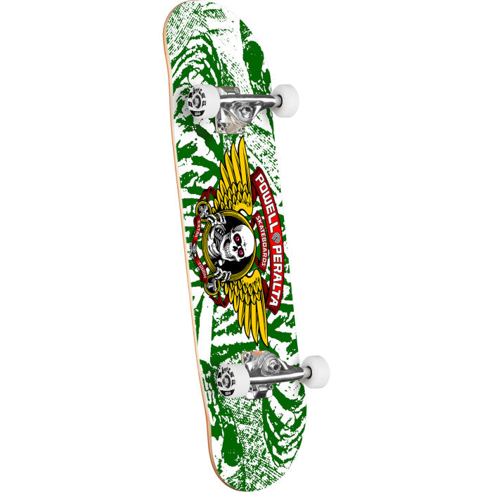 PWL/P Winged Ripper Birch Skateboard 7.0" Complete (green/White)