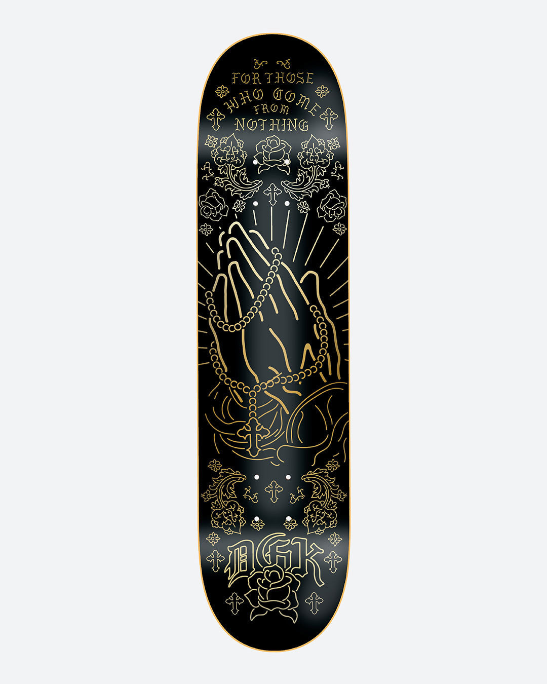 DGK Confession (Gold Foil) 8.5"  Skateboard Deck
