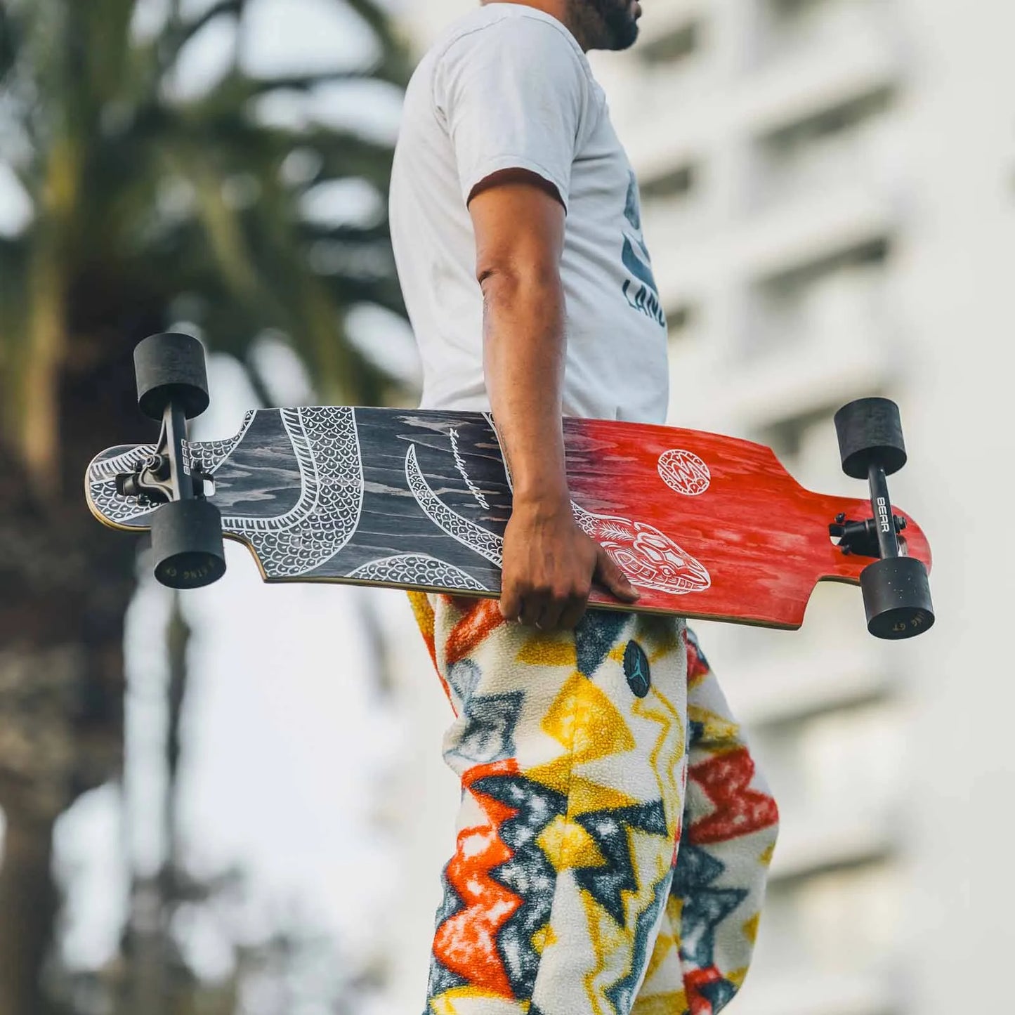 Landyachtz Drop Cat 38" Python Longboard Complete