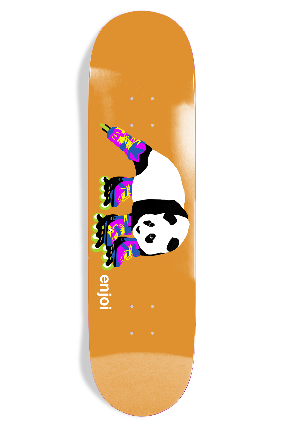Enjoi Big Box Roller Blades 8.5" R7 Skateboard Deck (Orange)