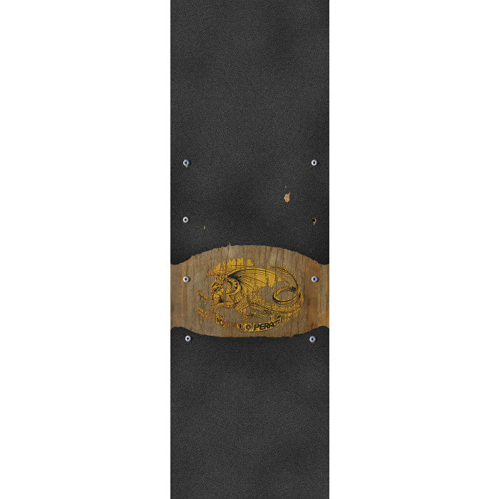 Powell Peralta Oval Dragon 10.5 x 33 Black Grip Tape Sheet