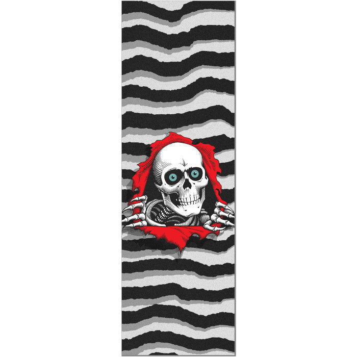 Powell Peralta Ripper Checker 10.5 x 33 Clear Grip Tape Sheet