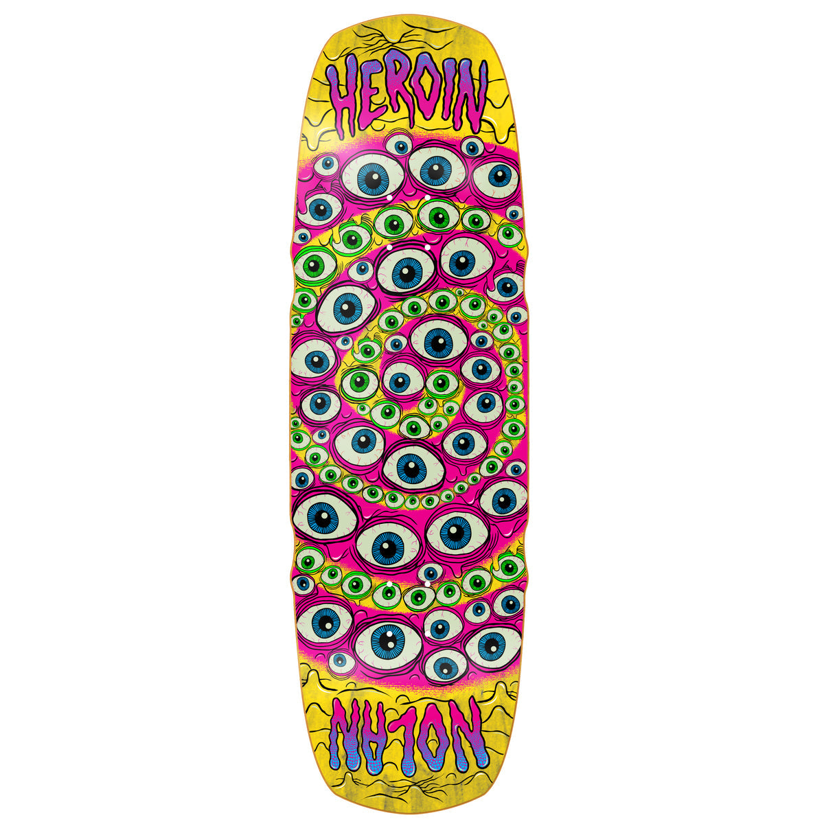 Heroin Nolan Houghton Spiralize 9.5" Skateboard Deck