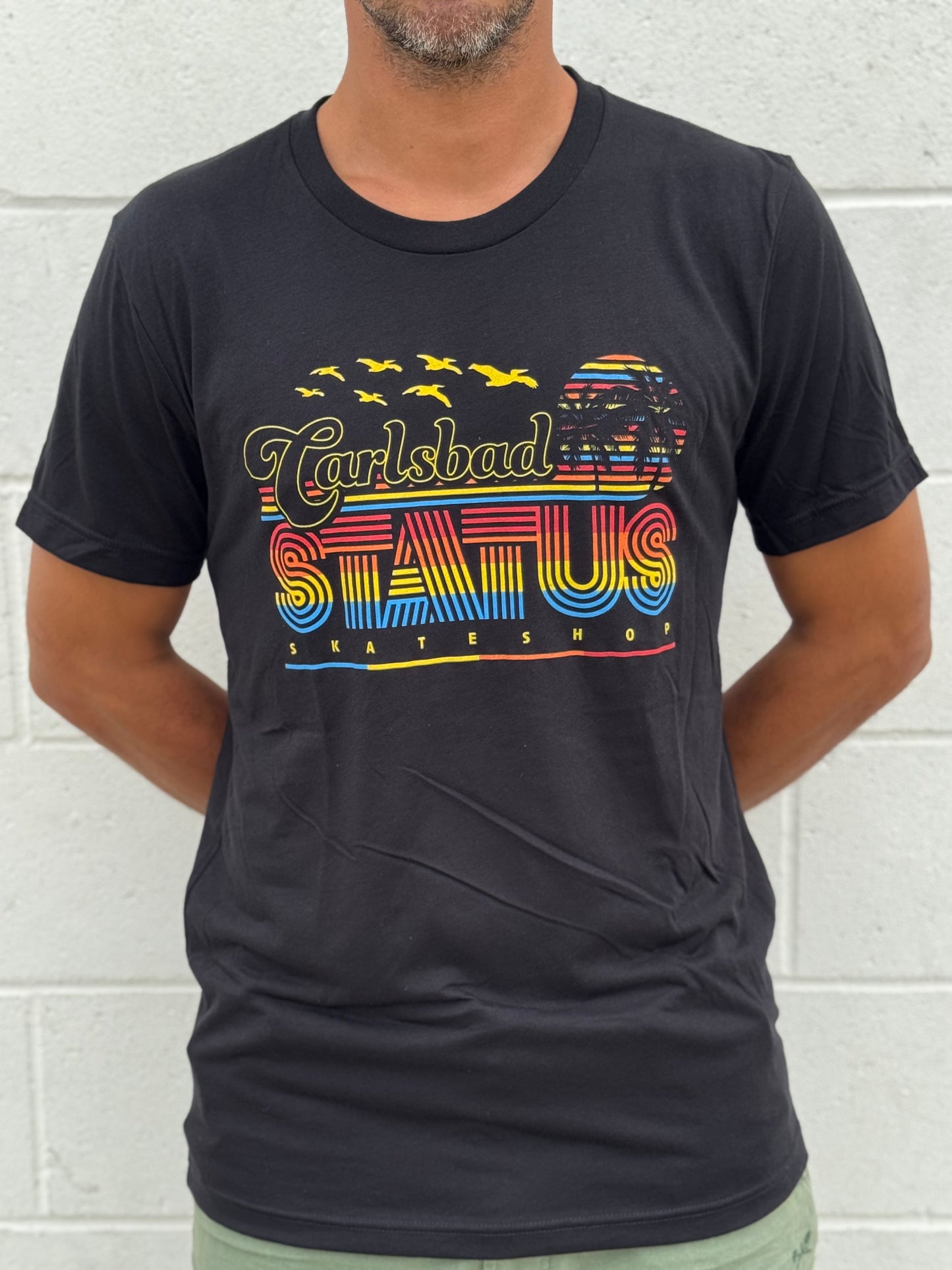 Status Vintage Tee Black