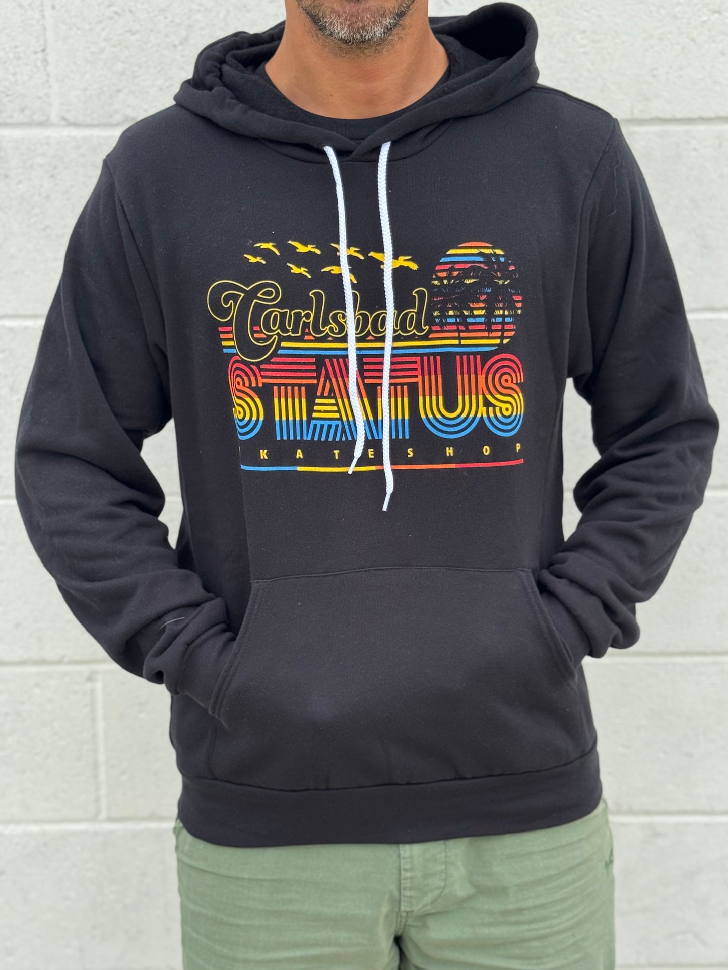Status Vintage Hoodie Black