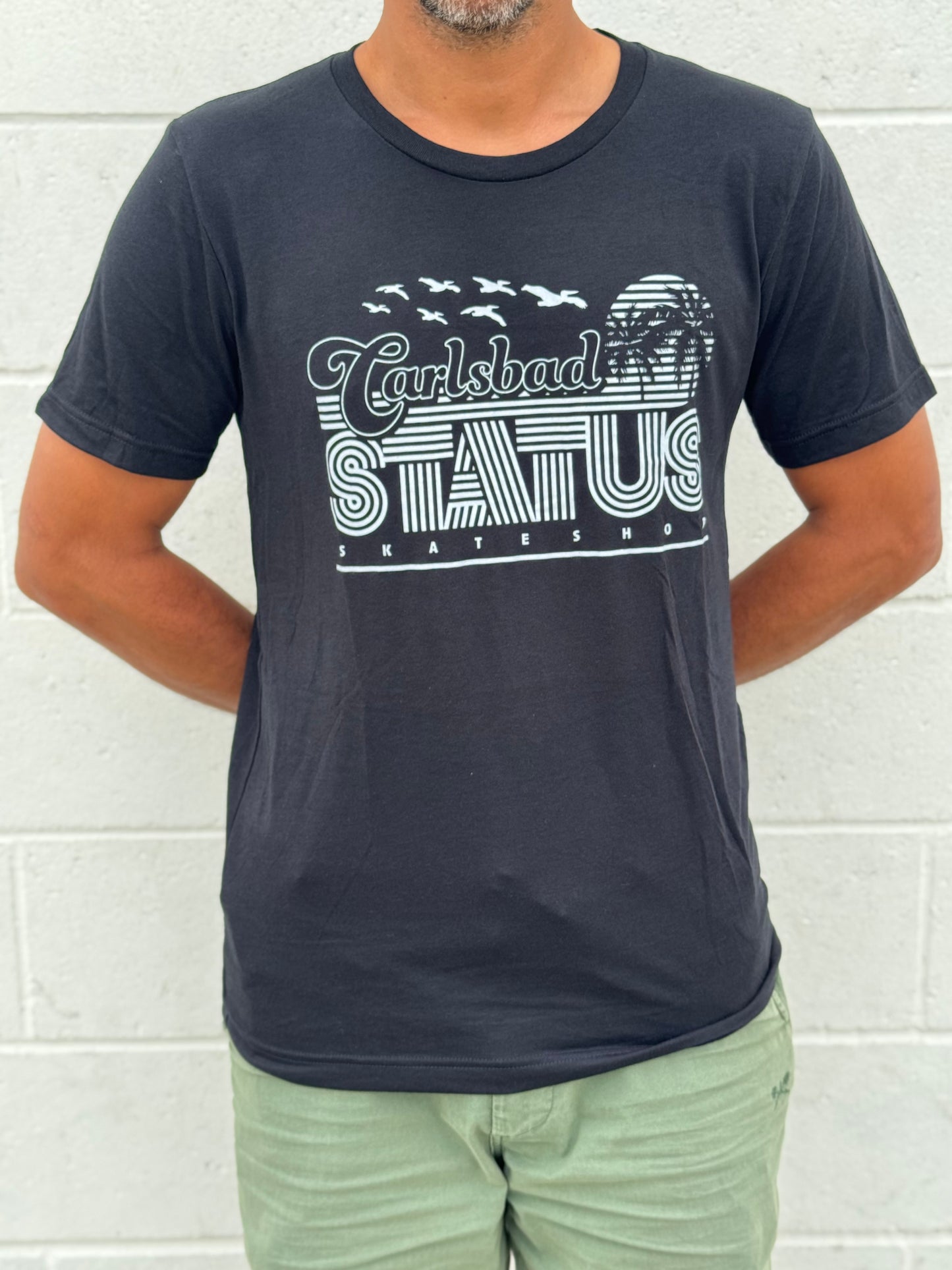 Status Vintage (Grey Art) Tee Black