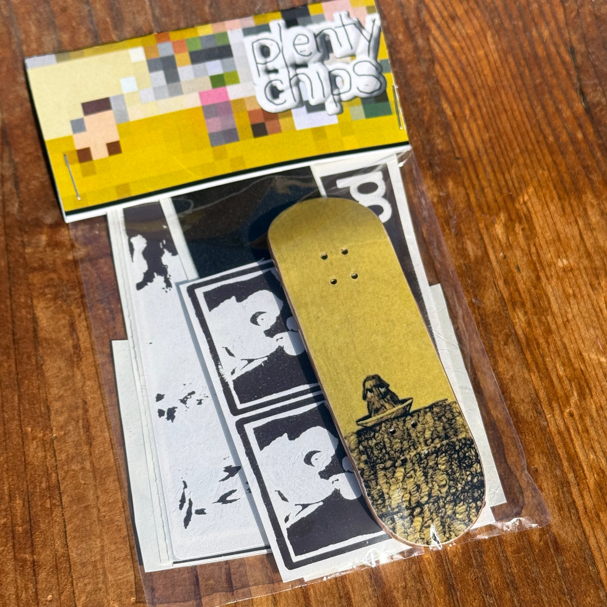 Plentychips 29mm Nobody Wants a Lonely Heart // Rally Fingerboard Deck