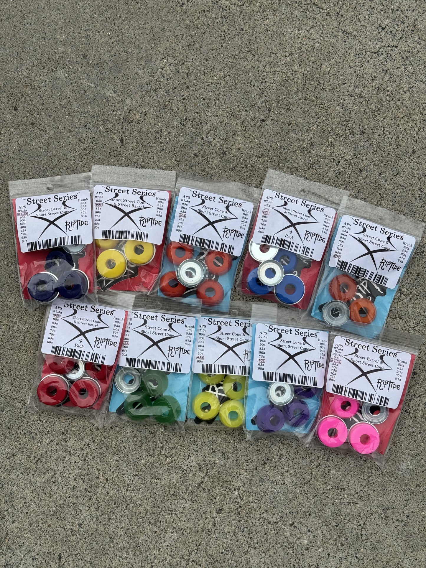 Riptide "Street" Bushing Set - Indy, YOW