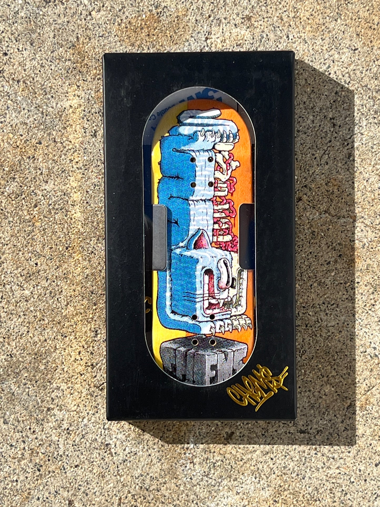 Chems Split "Cat Guts" Mid Pro POP 32mm Deck