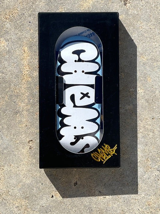 Chems Blue "Bubbles" Mid Pro CRU 35mm Deck