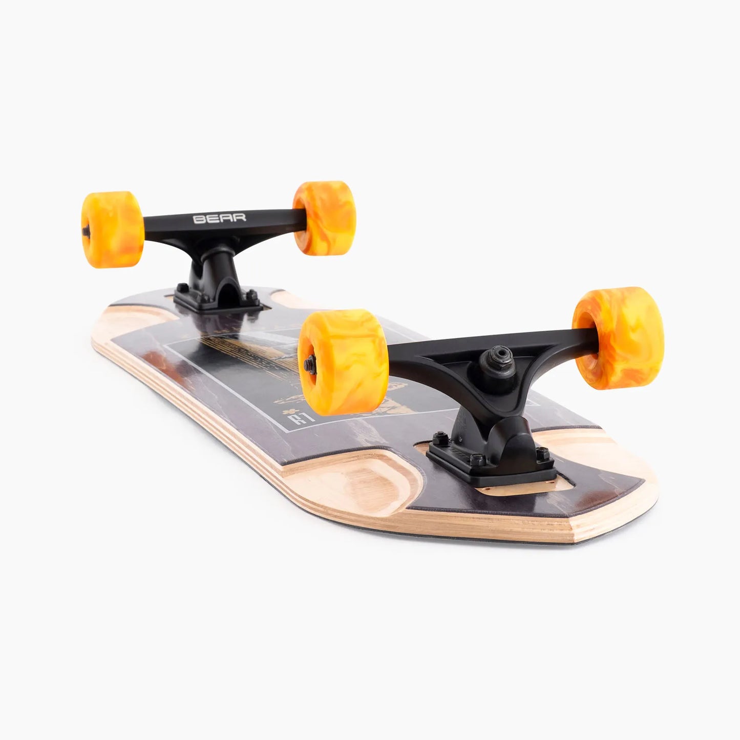 Landyachtz Katana Black Downhill Freeride Complete
