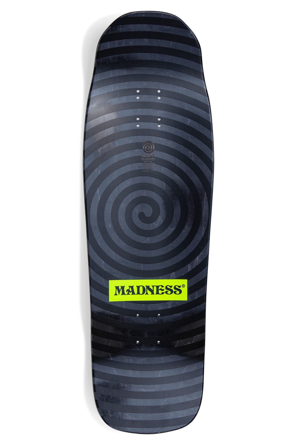 Madness Seftey 10.0"" Yellow/Holographic Split R7 Skateboard Deck