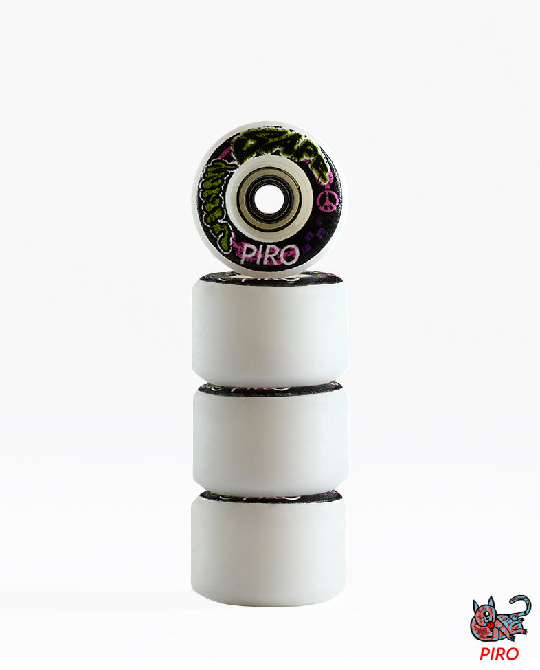 Piro Pro Rider Series Safe Wheel V2 Graphic Fingerboard Wheels