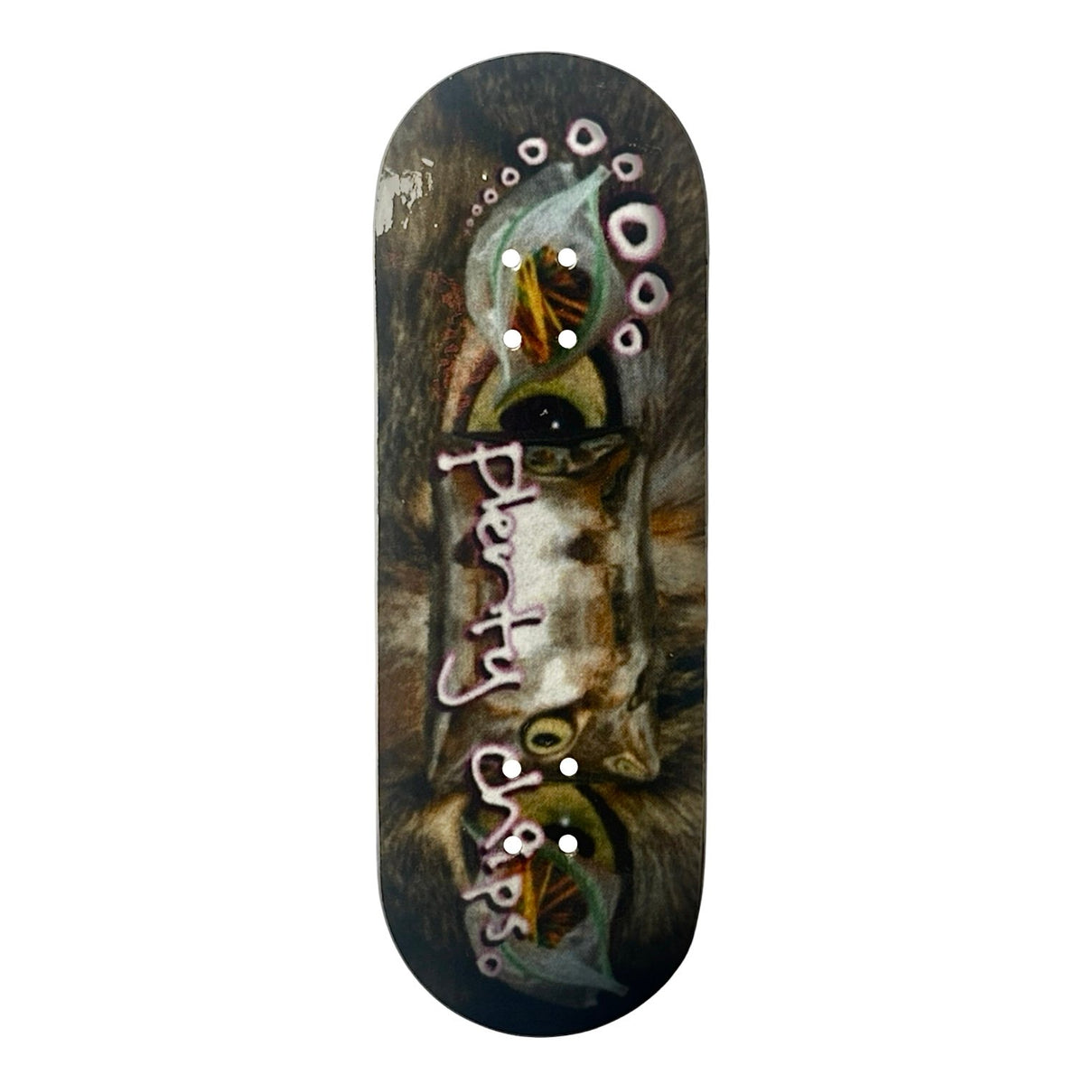 Plentychips 29mm Rally - "i cant sleep thinking you hate me" Fingerboard Deck
