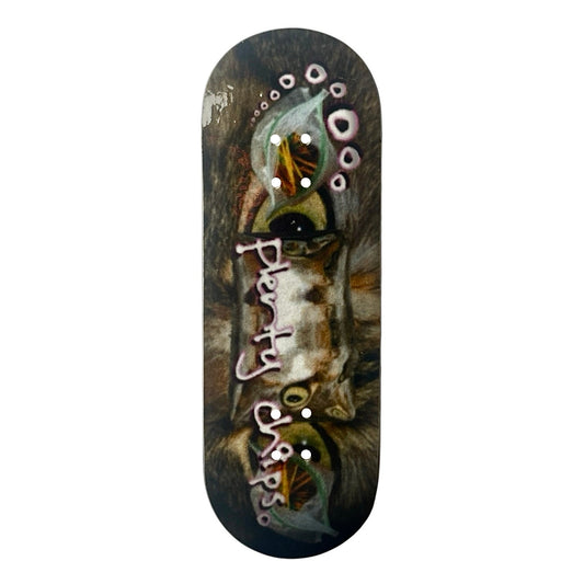 Plentychips 29mm Rally - "i cant sleep thinking you hate me" Fingerboard Deck