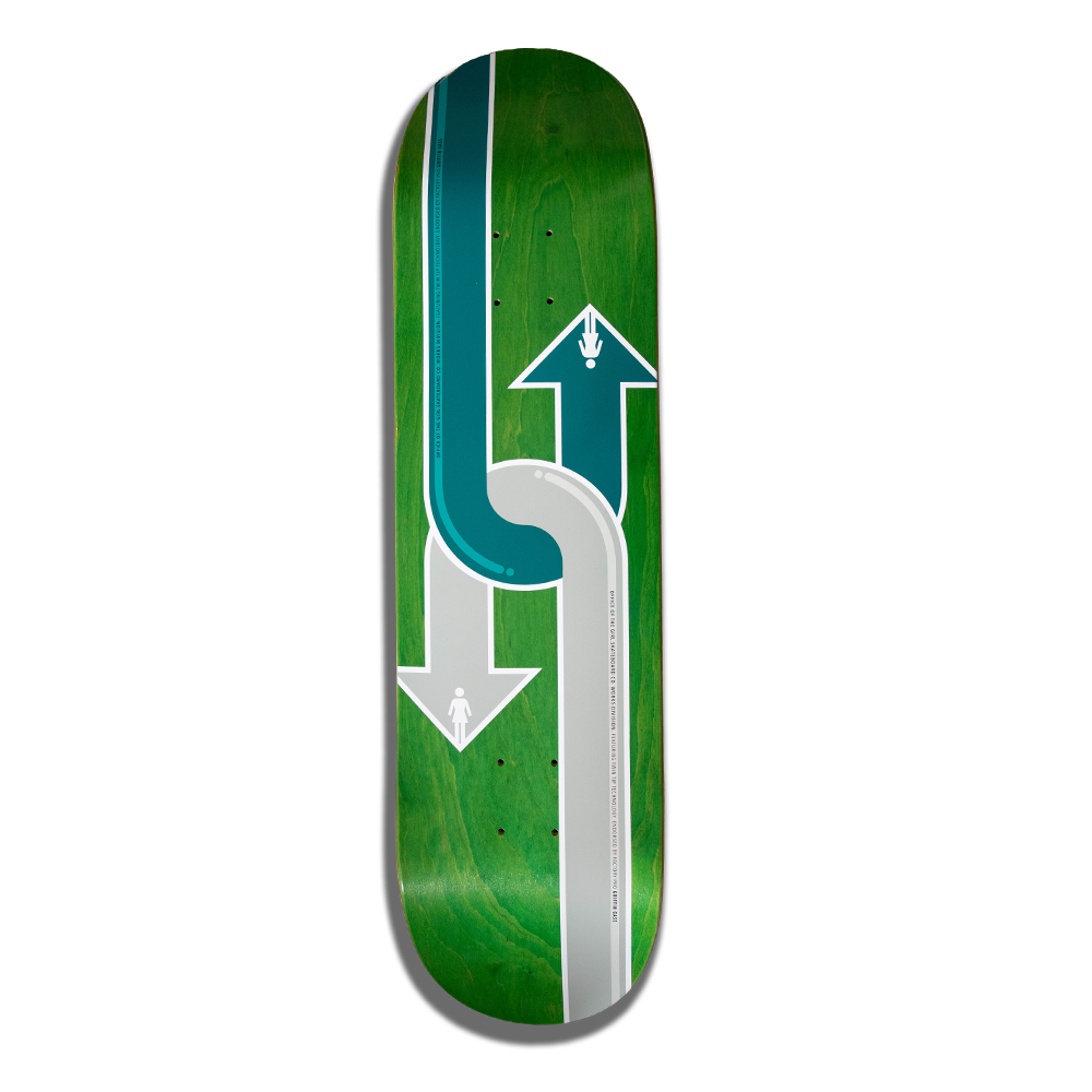 Girl Gass Dual Directional 8.0" Skateboard Deck