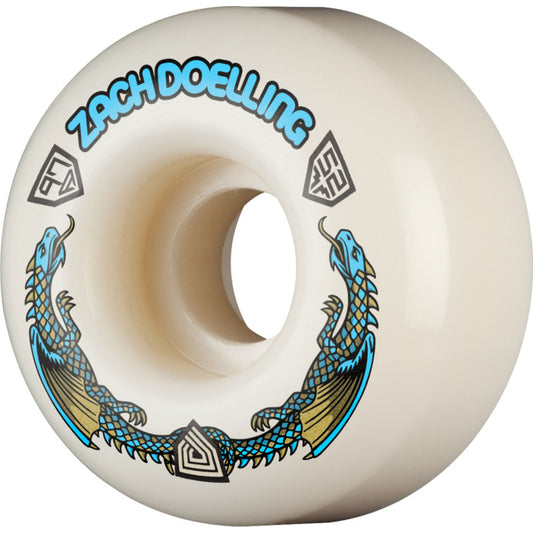 Powell Peralta Zach Doelling Pro 52mm 97a V1 Dragon Formula Skateboard Wheels