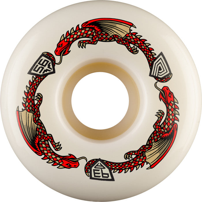Powell Dragons 56mm 93a V7 Skateboard Wheels