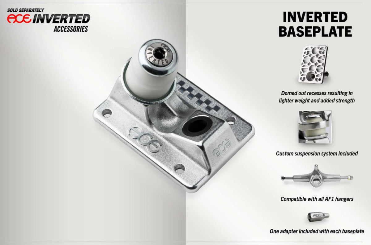 Ace Inverted Baseplate (Set of 2) - Skateboard - Trucks