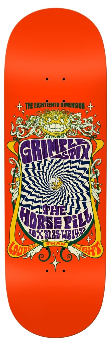 AH GRIMPLE STIX TEAM LITHO 10" WB 14.25" - Skateboard - Decks