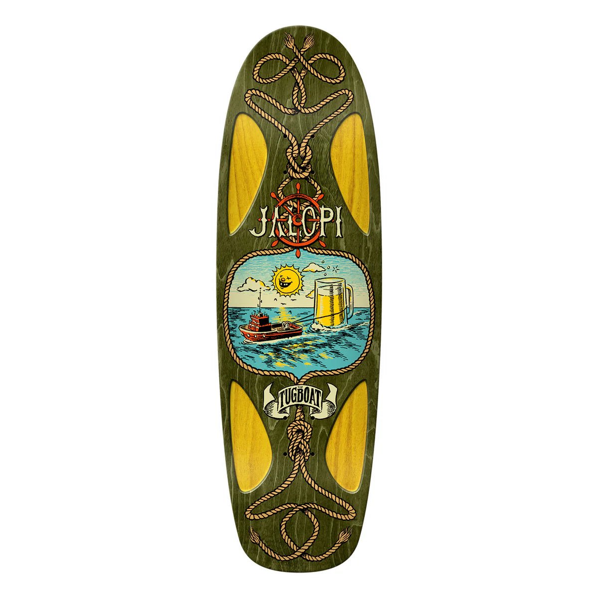 AH Jalopi Tugboat Deck 9.8" - Skateboard - Decks