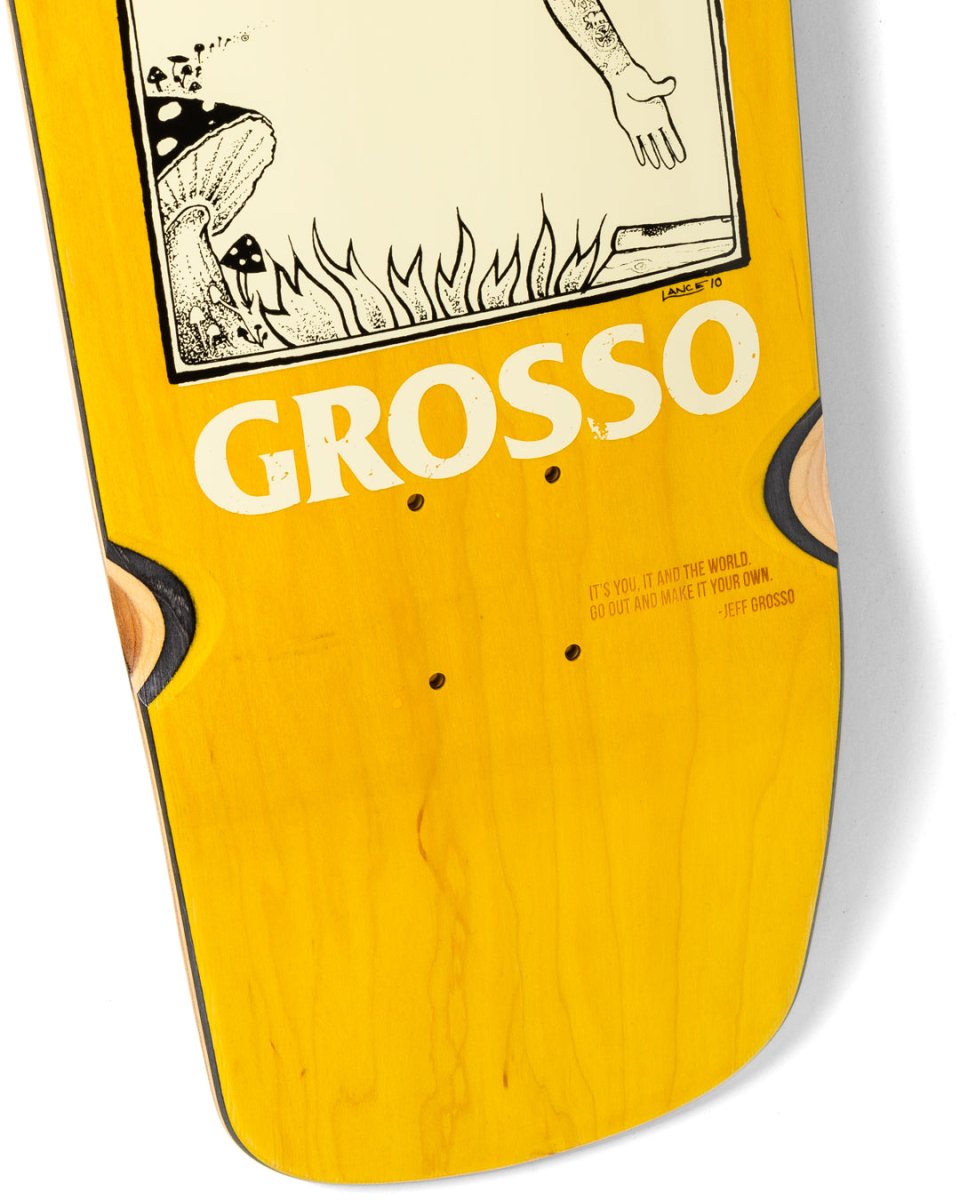 AH SSD 25 Grosso Fade Stain Version 9.25" Deck - Skateboard - Decks