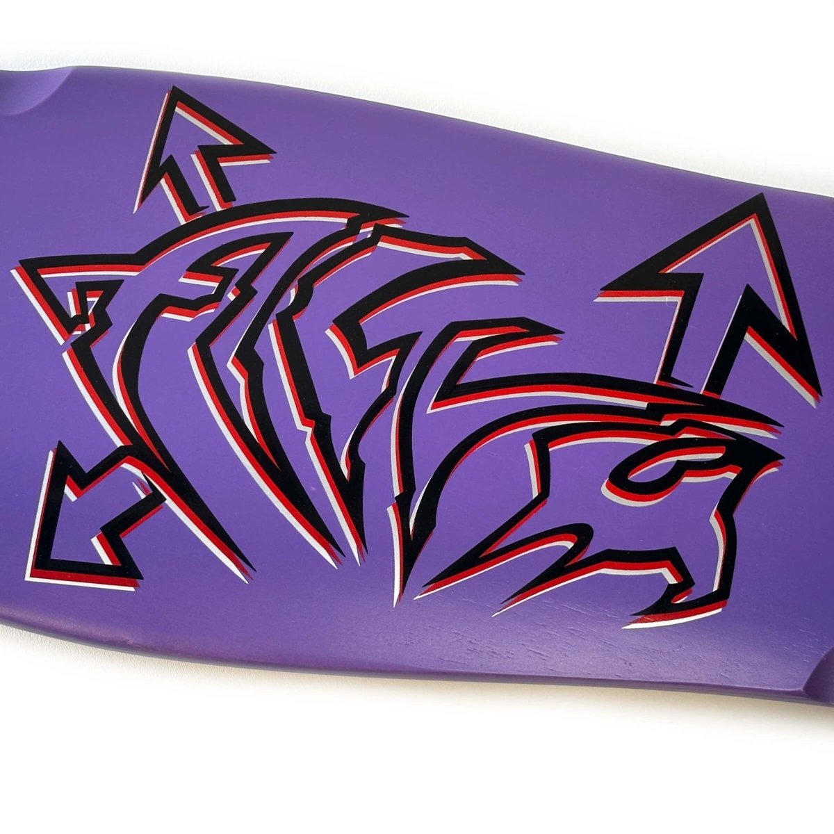 Alva Dolphin Board (Purple) 30.75" x 11.125" Wb:16" - Skateboard - Decks