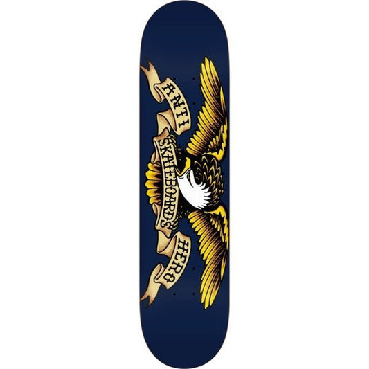 Anti Hero Easyrider Classic Eagle 8.5"/ WB 14.25" (Navy) - Skateboard - Decks