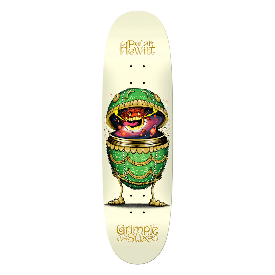 Antihero Hewitt Grimple Faberge 8.75" WB:14.25 Skateboard Deck - Skateboard - Decks