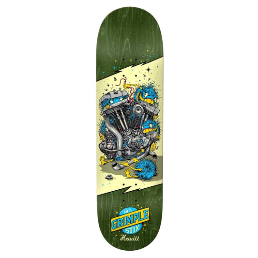 Antihero Hewitt Grimple Stix Revs 8.75" Skateboard Deck - Skateboard - Decks