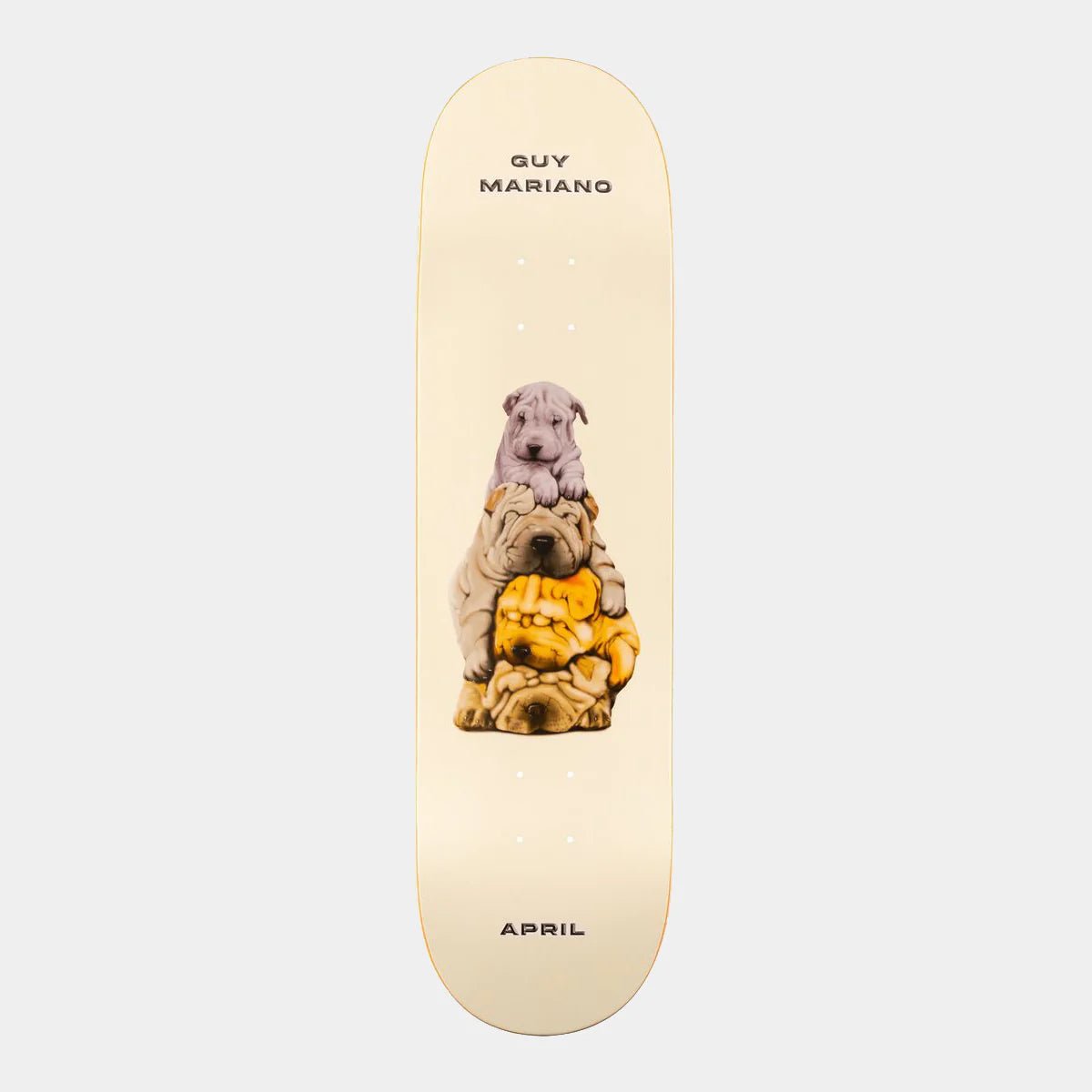 April Guy Mariano The Dogs 8.0" Deck - Skateboard - Decks