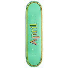 April Logo Retro Deck 8.75" - Skateboard - Decks