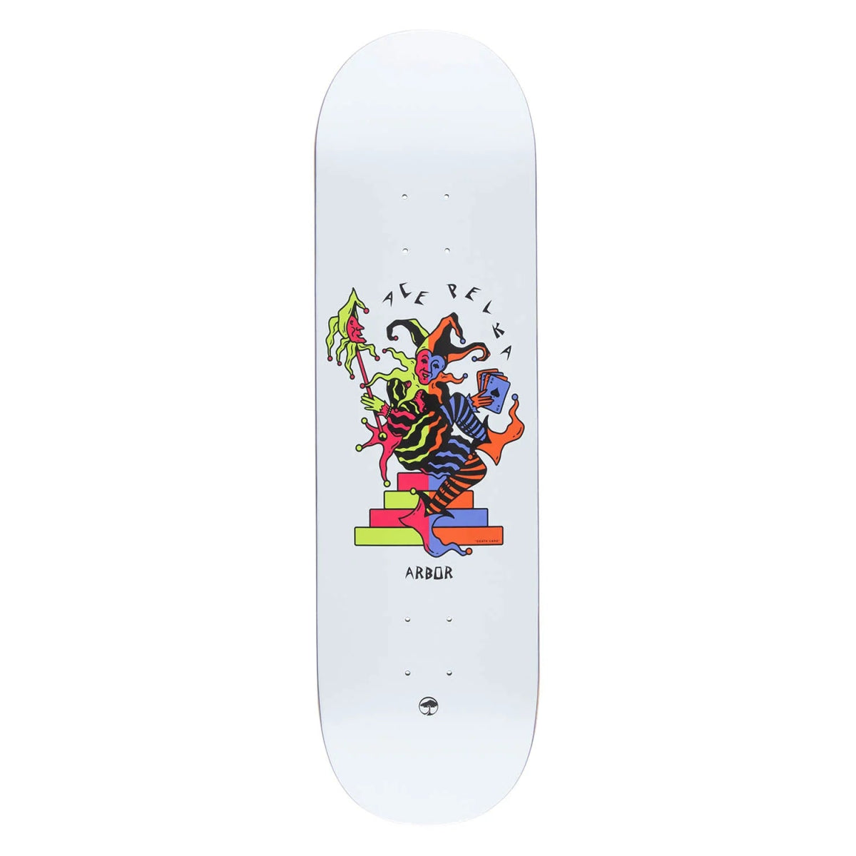Arbor Ace Pelka Death Card 8.75" Deck WB:14.25" - Skateboard - Decks