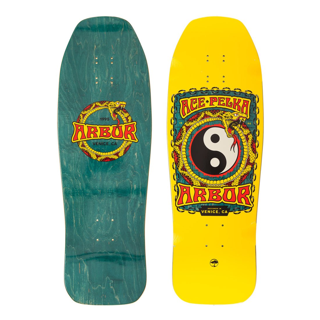 Arbor Ace Pelka Order and Chaos 10.0 Deck - Skateboard - Decks