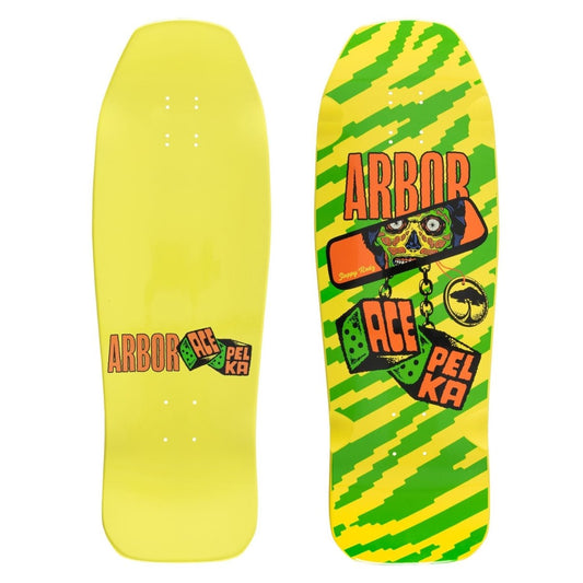 Arbor Ace Pelka Rearview 10.0 Deck - Skateboard - Decks