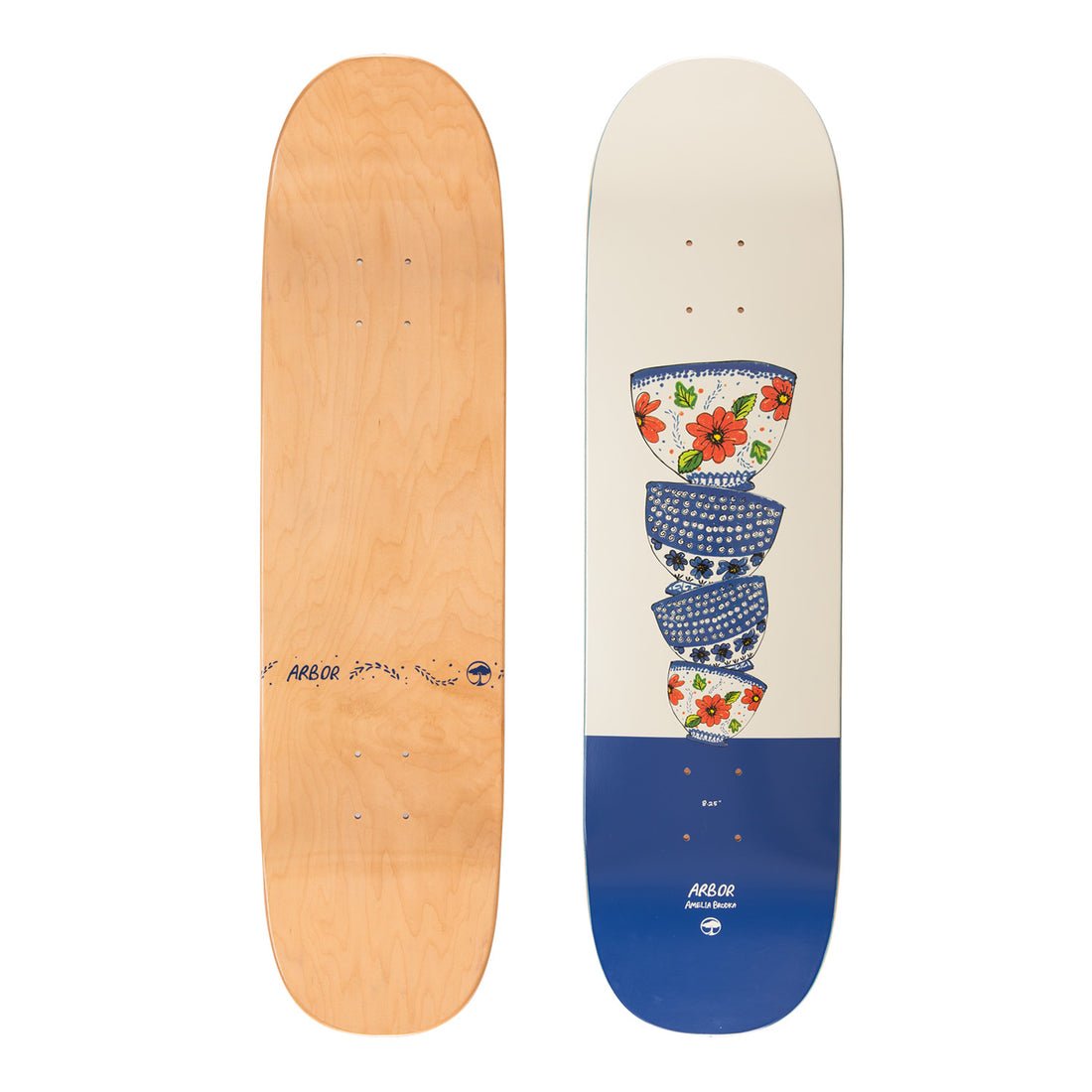 ARBOR AMELIA Ceramika Multi 8.25" - Skateboard - Decks